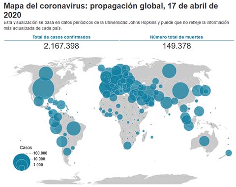 mapa  cifra mundo mundial coronavirus